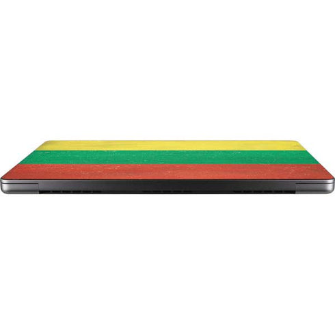 Lithuania Flag Distressed Apple MacBook Pro 14-inch Skin